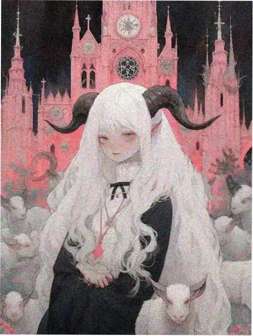 落梅妆古装悬疑剧海报